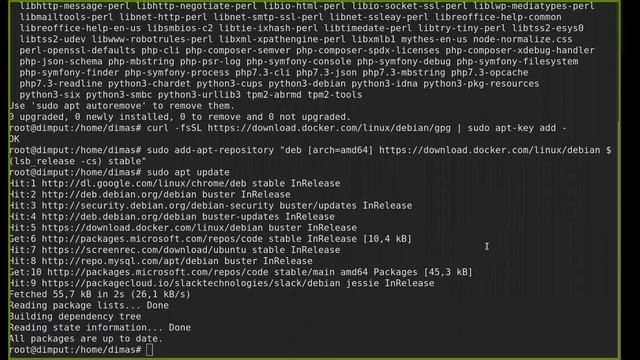 Install Docker di Linux Debian смотреть онлайн