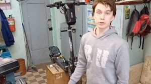 Установка новой акб для Куго М5 (48v 35ah) и несколько новых модификаций.  80км заряда!!!!!!!