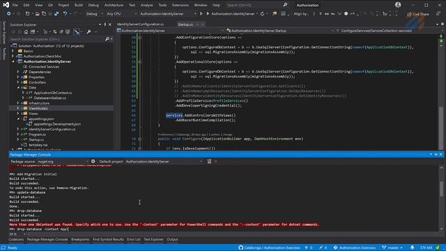 Аутентификация: IdentityServer4 и EntityFramework Core (часть 9) смотреть онлайн