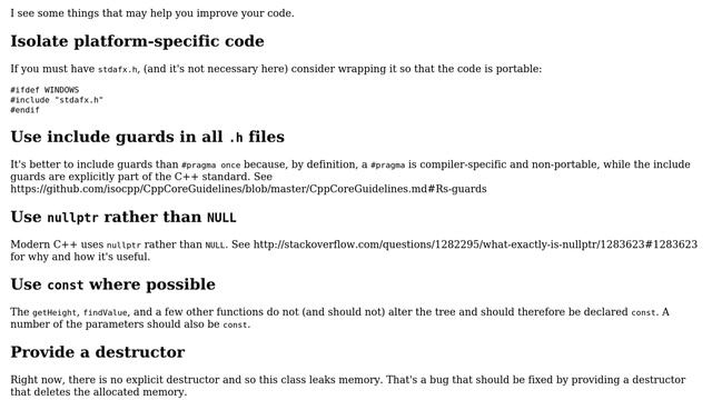 Code Review: First Swing at an AVL Tree Implementation in C++ (2 Solutions!!) смотреть онлайн