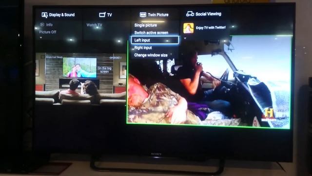 Working HDD Rec and PIP/PAP on Sony Android tv 2015 смотреть онлайн