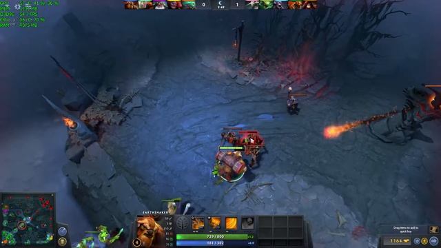 Dota 2 | i5 2500 | GTX 1050 Ti | Ultra Settings | 1080p | 60FPS смотреть онлайн