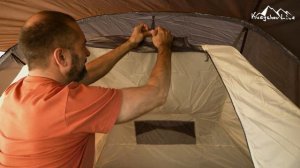 Кемпинговая палатка Outventure Ottawa 4. Даже в полный рост не постоять...