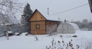 Зимний поход в баню