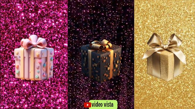 Choose Your Gift from 3 🎁😍🖤🤍🌈👑 3 gift box challenge | #3giftbox #pickonekickone #wouldyourather смотреть онлайн