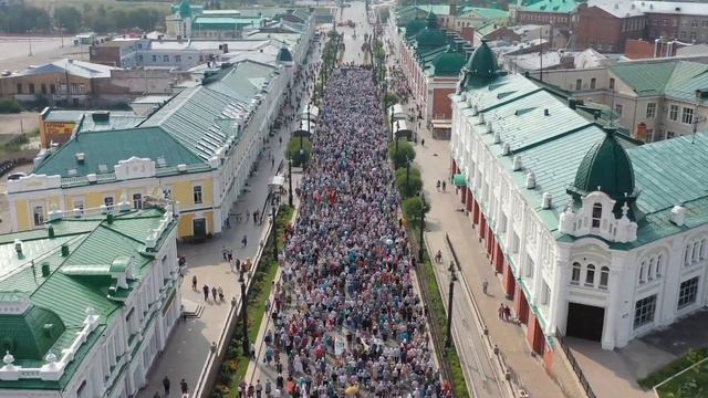 28 июля, в День святого равноапостольного князя Владимира, прошёл крестный ход смотреть онлайн
