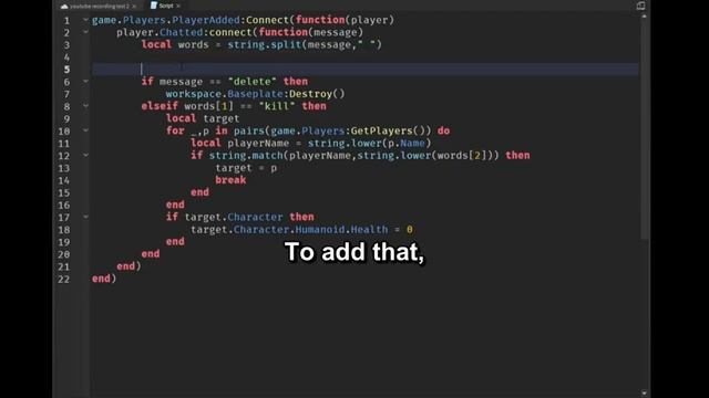 How to create Admin Commands in Roblox Studio! смотреть онлайн