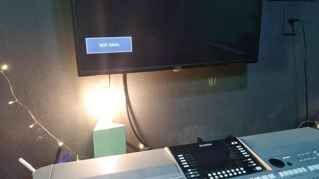 Ligar o YAMAHA S-910 em um monitor de TV. смотреть онлайн