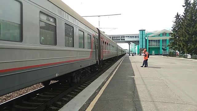 ЭП2К-057 с поездом 070 Москва - Чита смотреть онлайн
