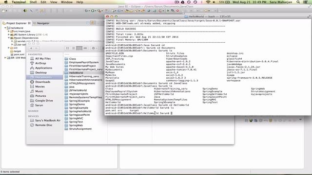 2. Maven Tutorial: How to deploy a war file in an application server смотреть онлайн