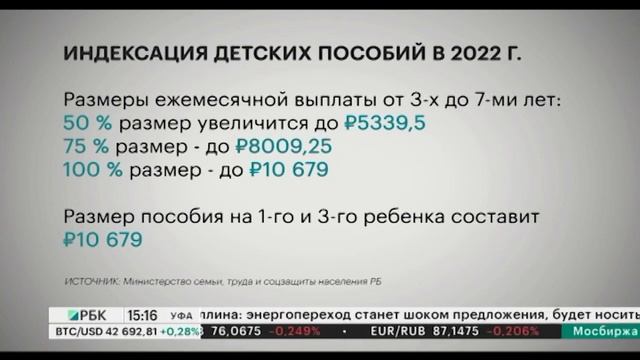 Размер материнского капитала увеличится на 8,4% в 2022 году смотреть онлайн