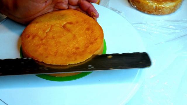 #торты БИСКВИТ НА БЕЛКАХ И КОМПОТЕ ИЗ ПАПАЙИ. (SPONGECAKE FROM EGG WHITES AND PAPAYA COMPOTE ! ) смотреть онлайн