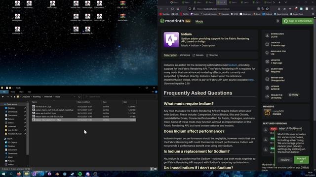 How To Get The Optifine Experience With Fabric Using Iris And Sodium | Minecraft Java 1.18+