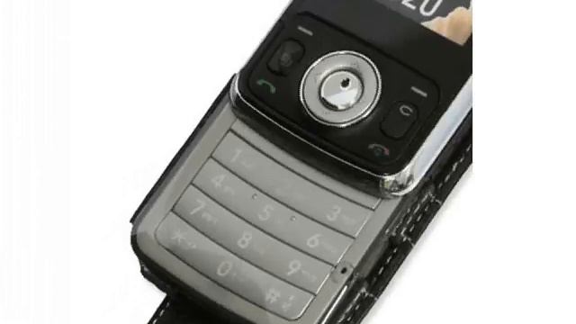 Carrymobile Leather Case for LG KT520 - Flip Type (Black) смотреть онлайн