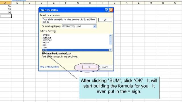 Forumulas in Microsoft Excel 2003 смотреть онлайн