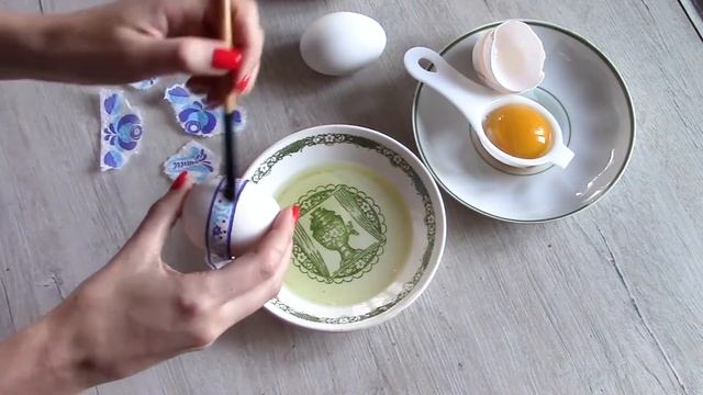 Декор яиц к Пасхе в технике декупаж смотреть онлайн