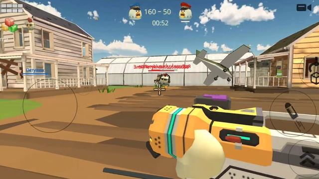 chicken gun game farm house mode of or on PvP mode Pro vs hacker vs noob смотреть онлайн