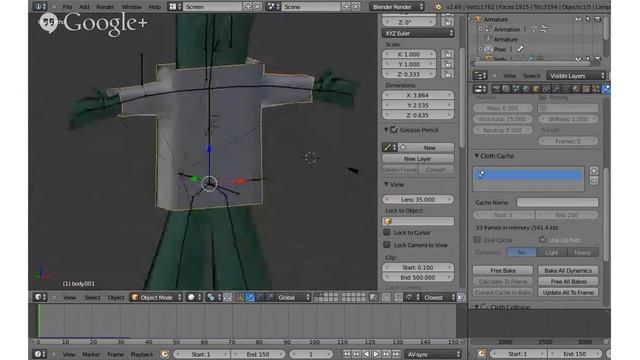Blender Live Tutoring/Instruction on G+ Hangouts On Air смотреть онлайн