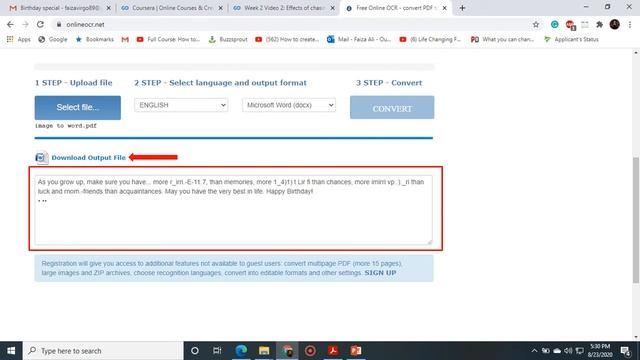 Convert Scanned PDF File into Ms Word/Excel смотреть онлайн