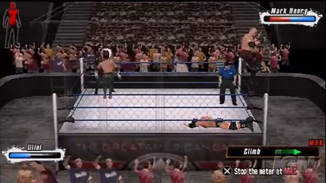 WWE SmackDown vs. Raw 2009 Sony PSP Gameplay - Four Man смотреть онлайн