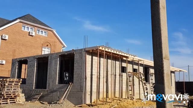 Строим дом у моря. #ВИТЯЗЕВО. Делаем балкон. смотреть онлайн