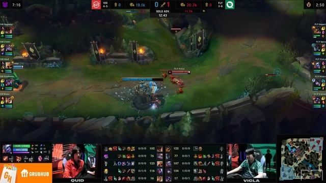 100 vs FLY | Week 4 Day 1 S13 LCS Summer 2023 | 100 Thieves vs FlyQuest W4D1 Full Game смотреть онлайн