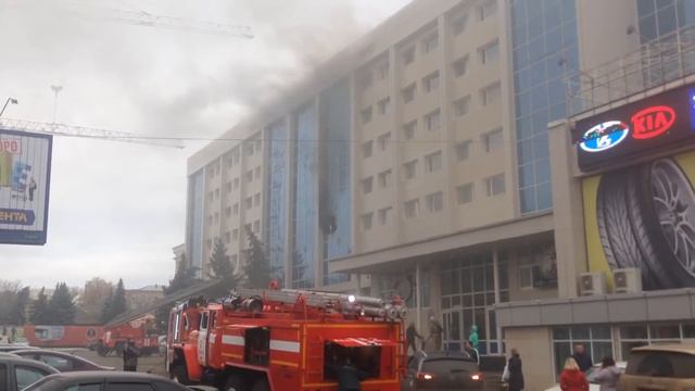 Пожар гостиница Саранск смотреть онлайн