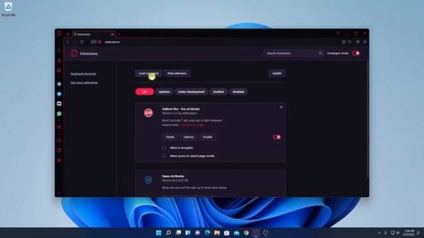 How to Enable Developer Mode on Opera GX Browser