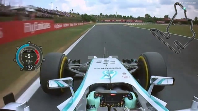 F1 2014 Nico Rosberg Pole Lap Hungary смотреть онлайн