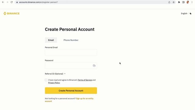 Binance Таджикистан Зарегистрироваться | Как создать учетную запись Binance в Таджикистане смотреть онлайн