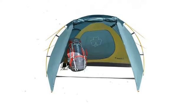 Палатка кемпинговая двухместная с тамбуром Каван 2 (Greenell) обзор 25463 смотреть онлайн