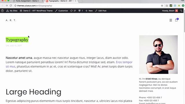 How to Set Fonts - SEA Creative Multi-Purpose WordPress Theme смотреть онлайн