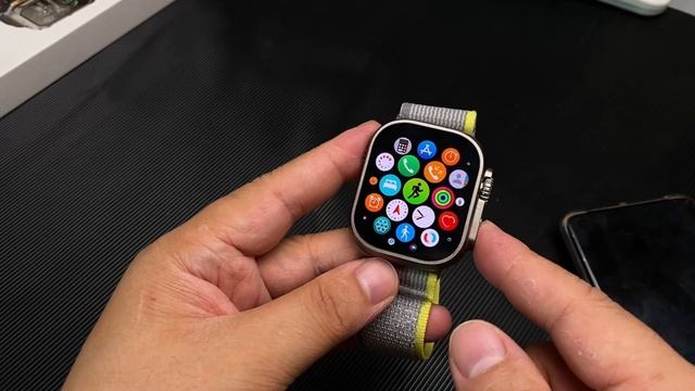VWAR HELLO WATCH 3- 1.00.42 Version Upgraded; Best AMOLED Ultra Smartwatch Series 8 смотреть онлайн