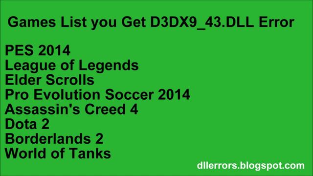 How to Fix D3DX9_43.dll Error - Download D3DX9_43.dll for All Windows смотреть онлайн
