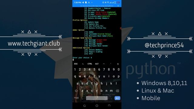 Telegram Scraper for Android/Mobile?[Termux Tutorial] смотреть онлайн