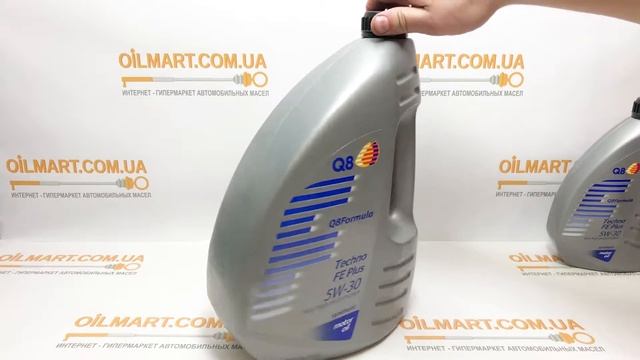 Масло моторное Q8 Techno Fe 5w-30. Внешний вид упаковки. смотреть онлайн