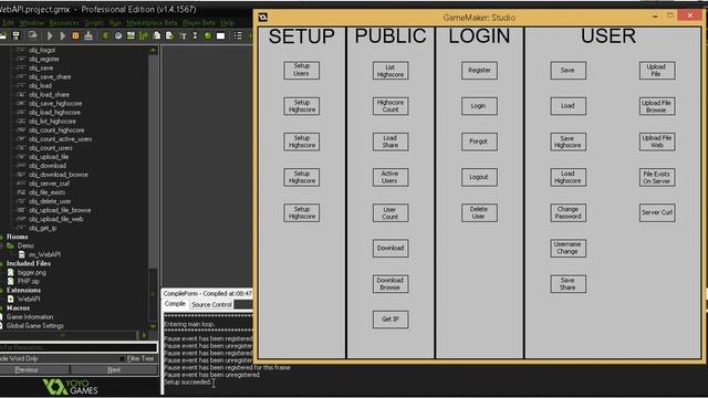 WebAPI (backend) for Game maker studio смотреть онлайн