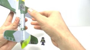 COBI 5517 Коби Мессершмитт BF109 Е - Отличный ЛЕГО совместимый набор Обзор [музей GameBrick]