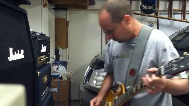 Gibson 1958 Reissue Les Paul - Marshall DSL100 JCM2000 смотреть онлайн