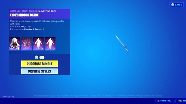 Fortnite Leaked Ezio Auditore (Assassin's Creed) Bundle Item Shop Preview and Showcase смотреть онлайн
