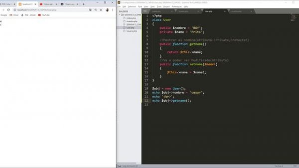METODO SET & GET PHP