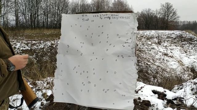 МР-155 отстрел Progress- 1.25 на 45м с 5ки Азот Русский Охотник на кучность? смотреть онлайн