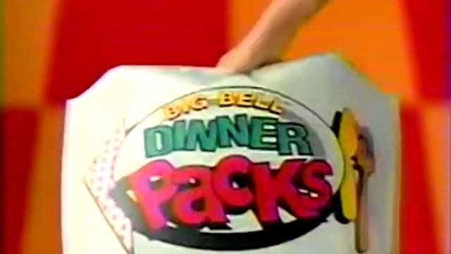 1994 Taco Bell Big Bell Dinner Packs Commercial смотреть онлайн