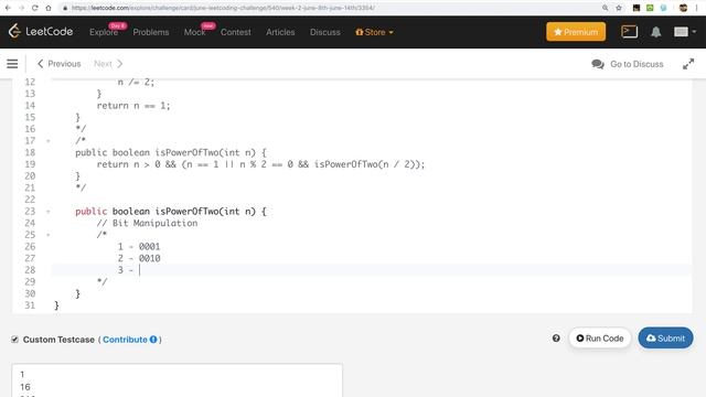 Power of Two | Leetcode June Day 08 | Problem 231 | Easy смотреть онлайн