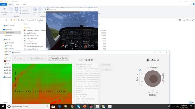 FlightGear Java Desktop Application смотреть онлайн