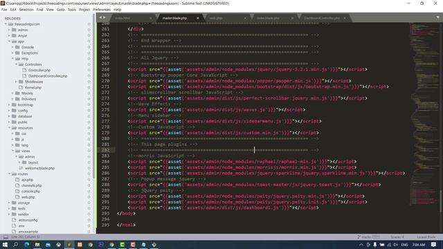 How to create website for Business or website Company in Laravel8 Step by step #01 by Pen Samol смотреть онлайн