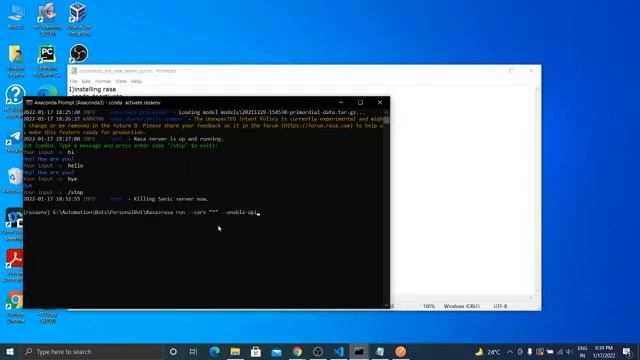 RASA Chatbot with custom UI designed using React JS смотреть онлайн