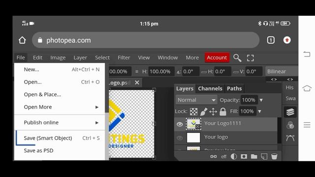 How to make 3D logo in Mobile | how to convert 2D logo into 3D in mobile ( Photopea ) by sjeditings смотреть онлайн