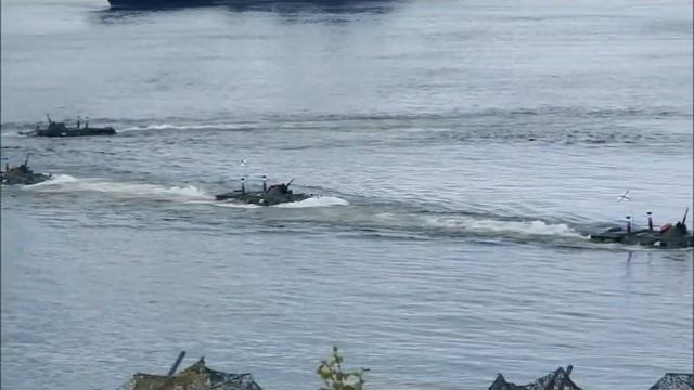 День ВМФ. 2015 г. Североморск, репетиция смотреть онлайн