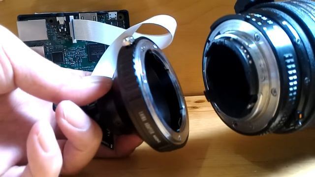 Pi telecamera - WaveShare Raspberry Pi Camera module connect to Nikkor AF 300mm/f4 tele lens смотреть онлайн